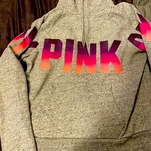 PINK quarter zip hoodie